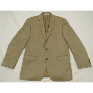 Lauren Ralph Lauren LRL Wool Silk 2 Button Blazer Sport Coat Jacket 40 R